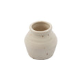 Ribbed Ceramic Speckled Tiny Pot