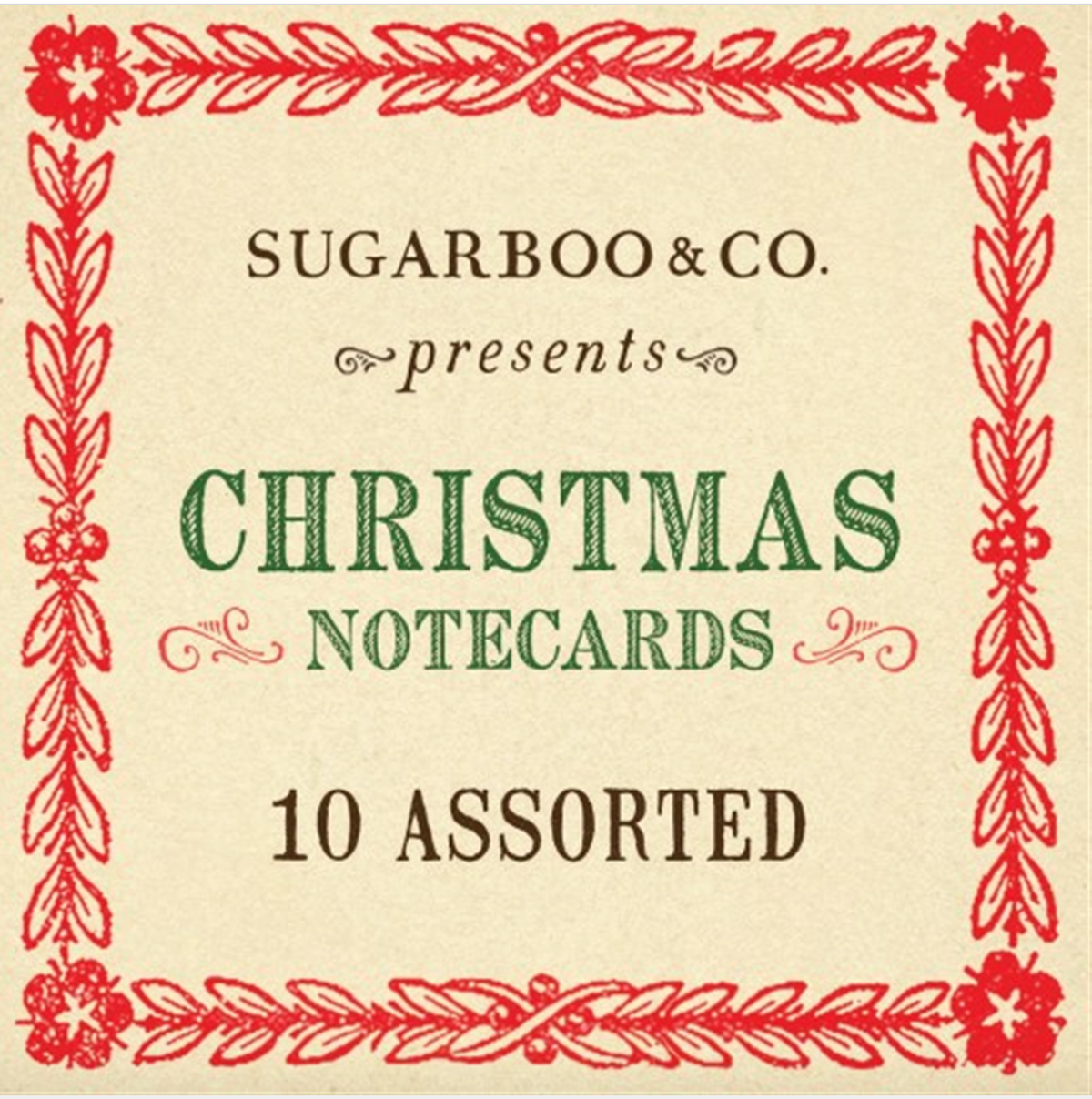 ***Christmas Notecards - Assorted Set of 10
