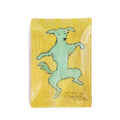 Dancing Dog Rectangular Decoupage Plate 5.75x8.5