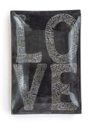Large Rectangle Decoupage Plate