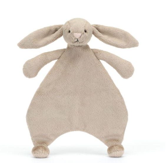 Bashful Beige Bunny Comforter