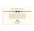 Seven Chakras Anklet