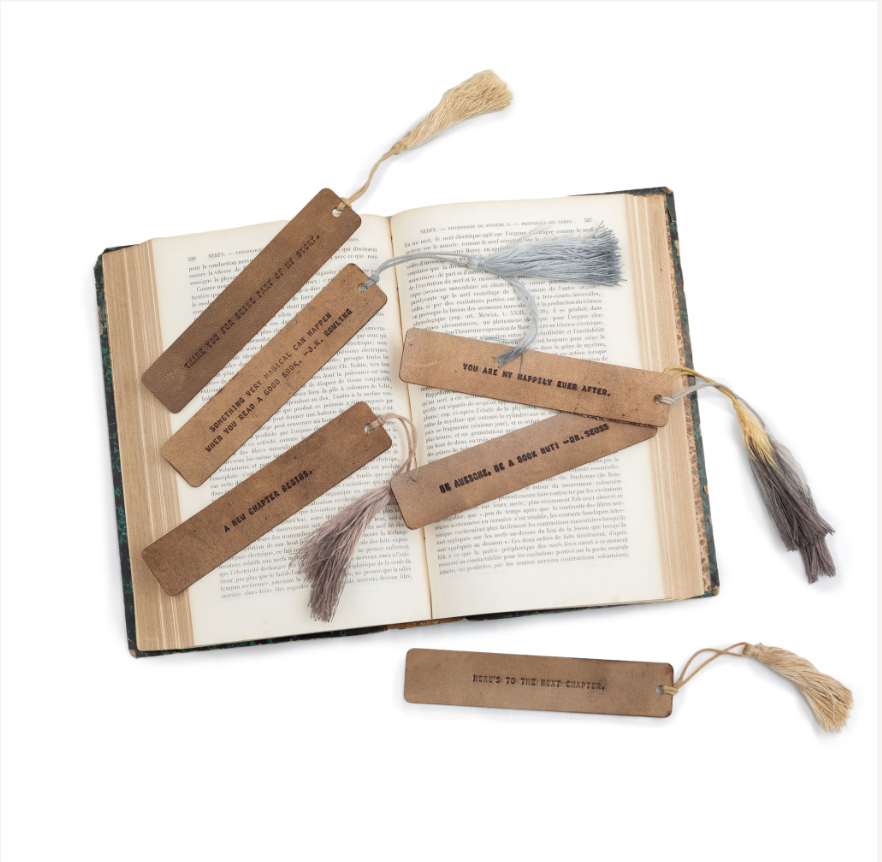 You Are My Happily Ever After Leather Bookmark