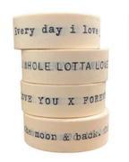 Love You X Forever Sugarboo Washi Tape