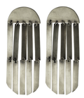 Summit Earring , Dangling Capsule, Silver