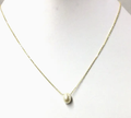 White Baby Pearl Pendant Necklace