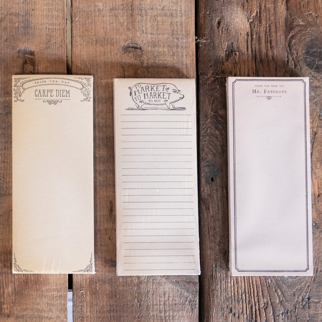 Mr. Fabulous Skinny Notepad