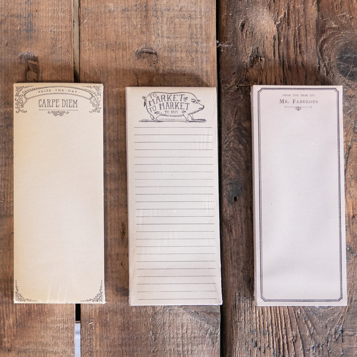 Mr. Fabulous Skinny Notepad