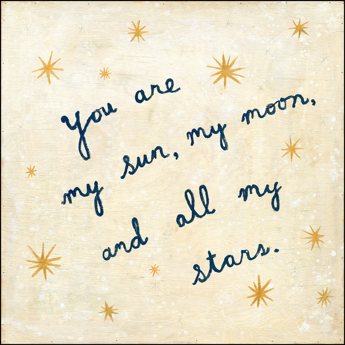 My Sun, My Moon Art Print - Gallery Wrap
