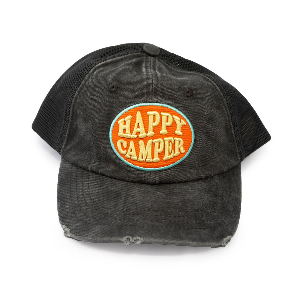 ***Happy Camper Patch Trucker Sugarboo Hat