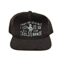 Cool Bands Corduroy Trucker Hat- Charcoal