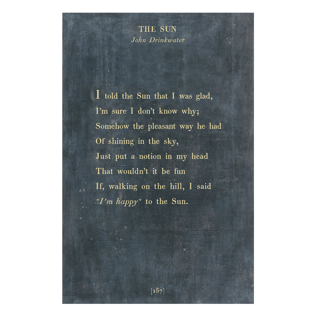 The Sun Art Print - Gallery Wrap