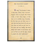 The Velveteen Rabbit Art Print - Grey Wood