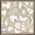 Things I Like Edition 1 Art Print - Grey Wood