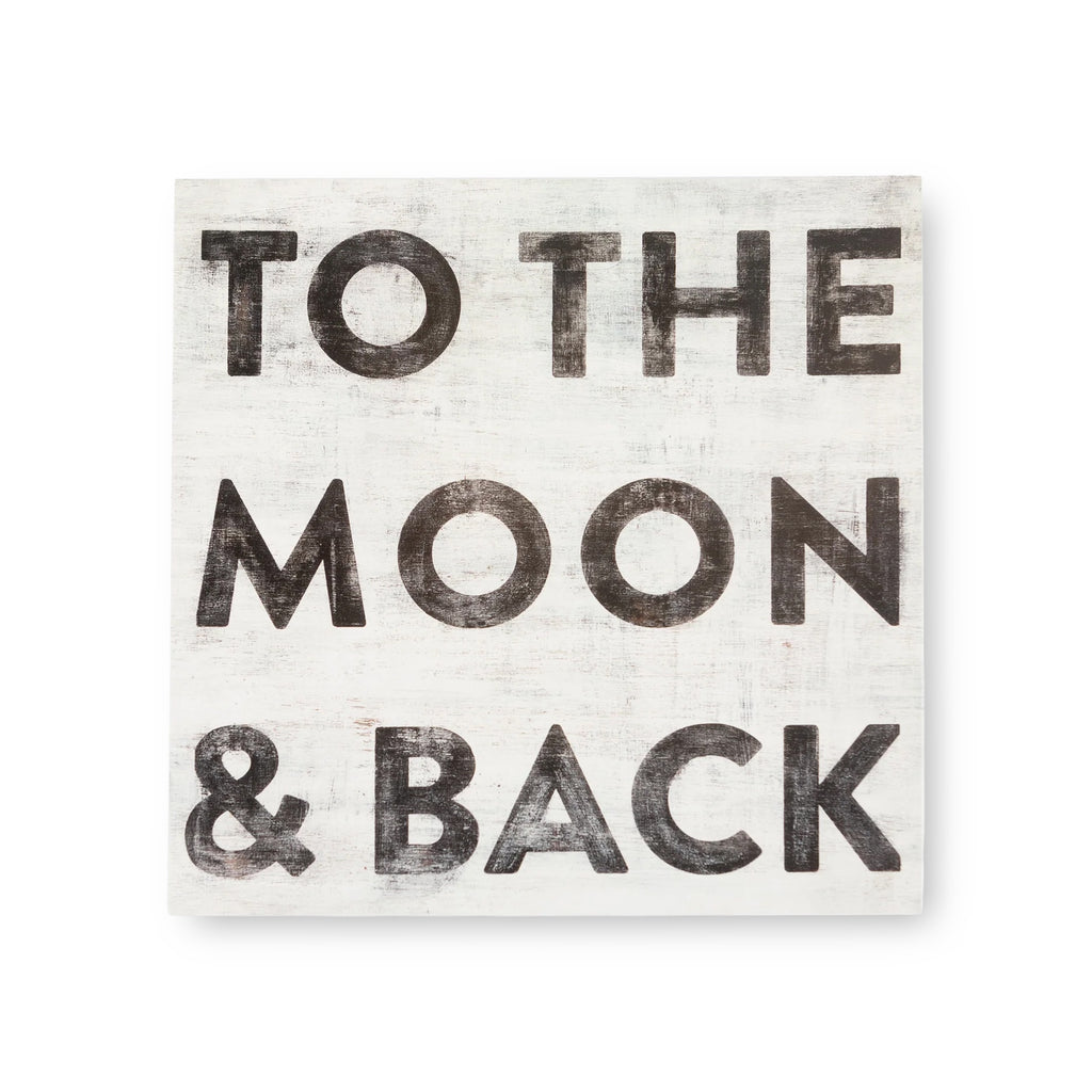 To The Moon & Back Art Tile