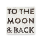 To The Moon & Back Art Tile