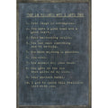 Top 10 Reasons I Love You Custom Art Print