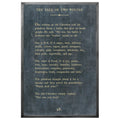 The Tale of Two Wolves Art Print - Grey Wood