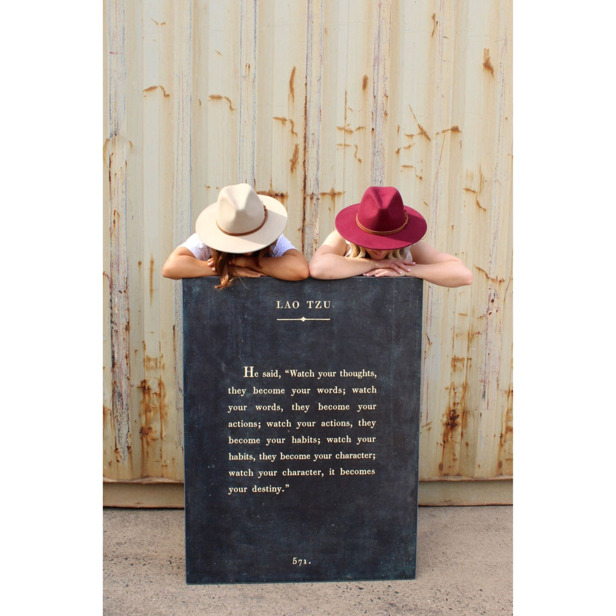 Lao Tzu Art Print - Gallery Wrap