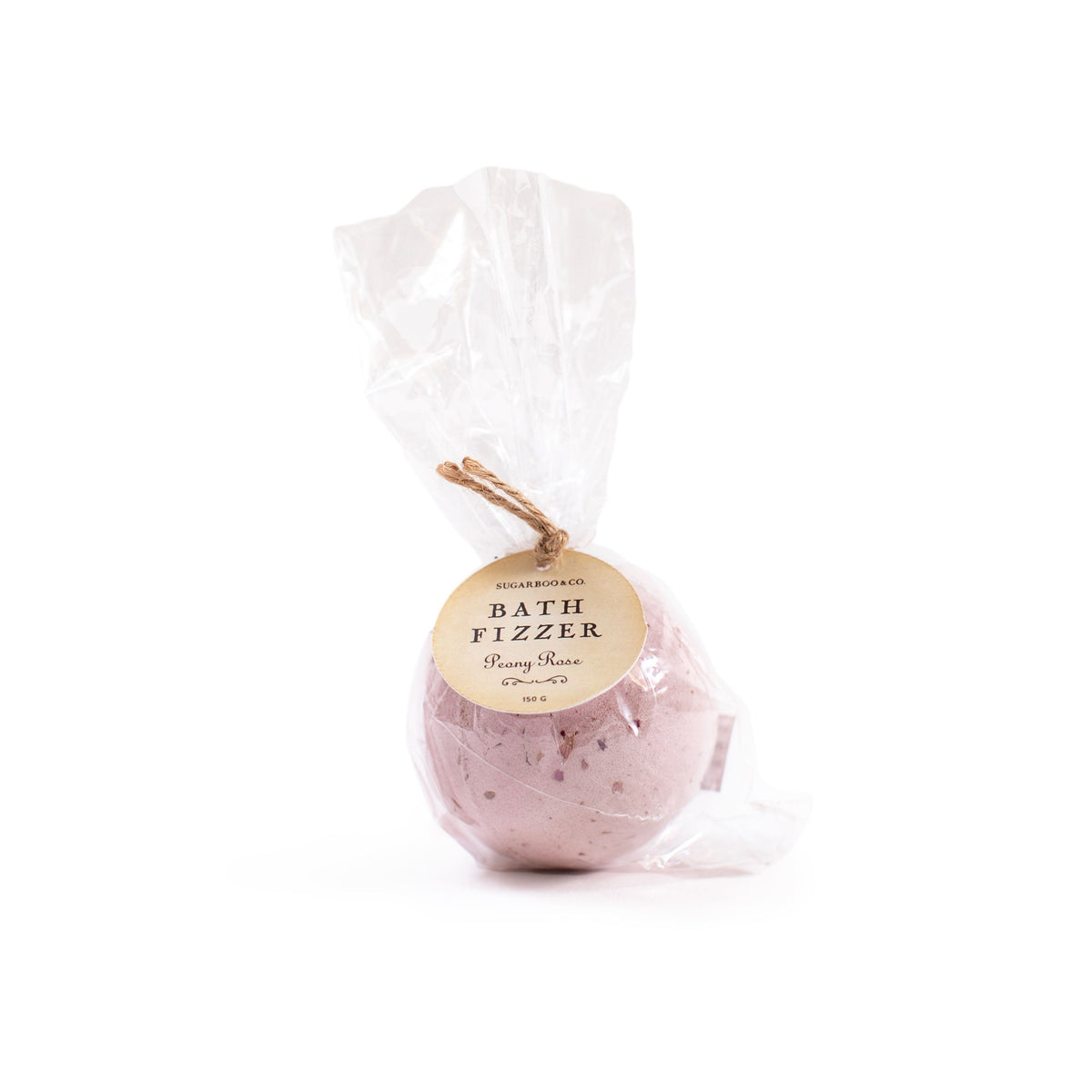 ***Peony Rose Bath Fizzer with Flower Petals Assorted Colors- 150g