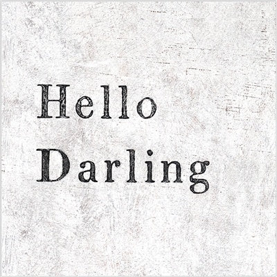 Hello Darling Art Print