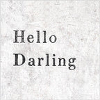 Hello Darling Art Print