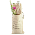 Commas Are Important: Wine Bag with Pocket