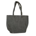 Washed Canvas Tote - Mushroom
