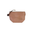 Rose Washed Canvas Zip Bag