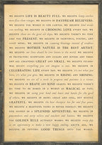 Sugarboo Manifest Art Print - Book Collection