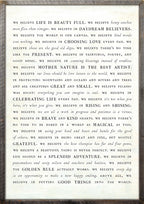 Sugarboo Manifest Art Print - Book Collection
