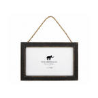 Black Wood Frame 7x5 - Horizontal w/ Jute