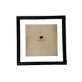 Black Wood Floating Frame 12x12