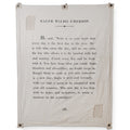 Ralph Waldo Emerson Canvas Wall Tarp - 46x57