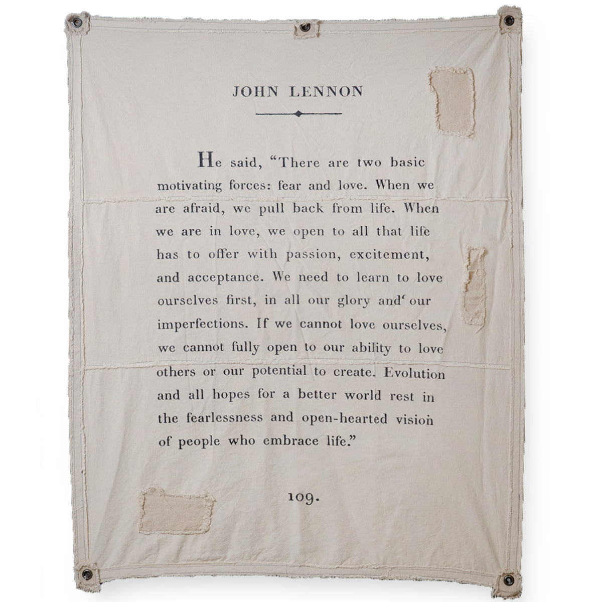 ***John Lennon Canvas Wall Tarp - 46x57