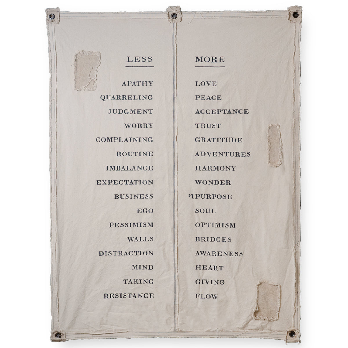 Canvas Wall Tarp