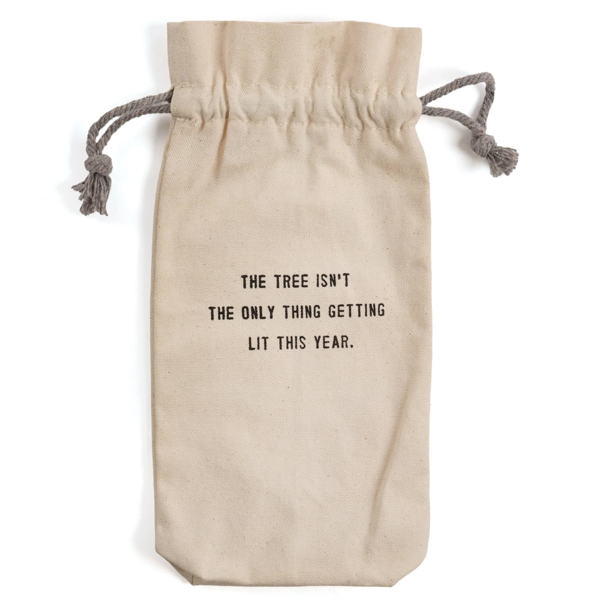 The Tree Isn't The Only Thing Seasonal Wine Bag