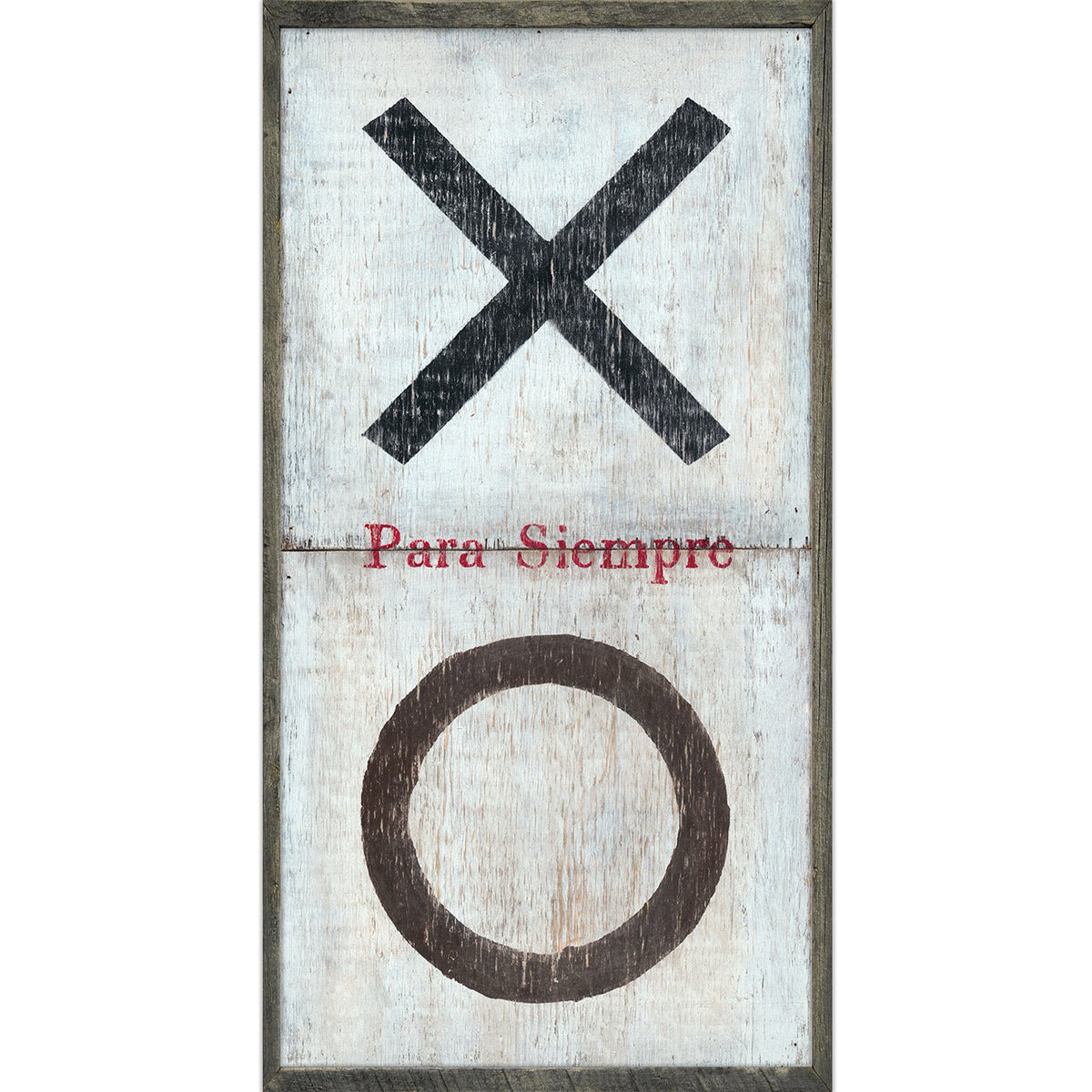 XO Para Siempre Art Print