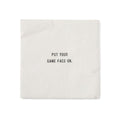 Put Your Game Face On Cocktail Napkins