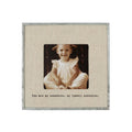 You Are My Sunshine Zinc Linen Frame 3.5x3.5
