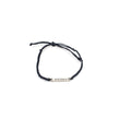 ***Silver Never Grow Up Braided Bracelet - Adjustable