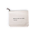 Be A Legend Canvas Zip Bag