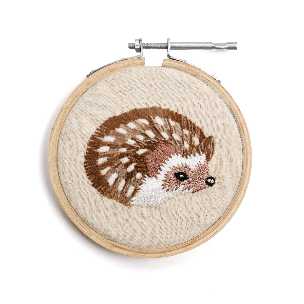 Hedgehog Embroidery Hoop Collection - 4in