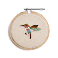 Hummingbird Embroidery Hoop Collection - 4in