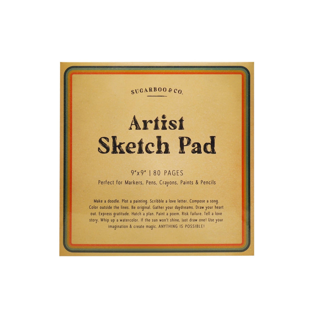 9x9 Artist Sketch Pad