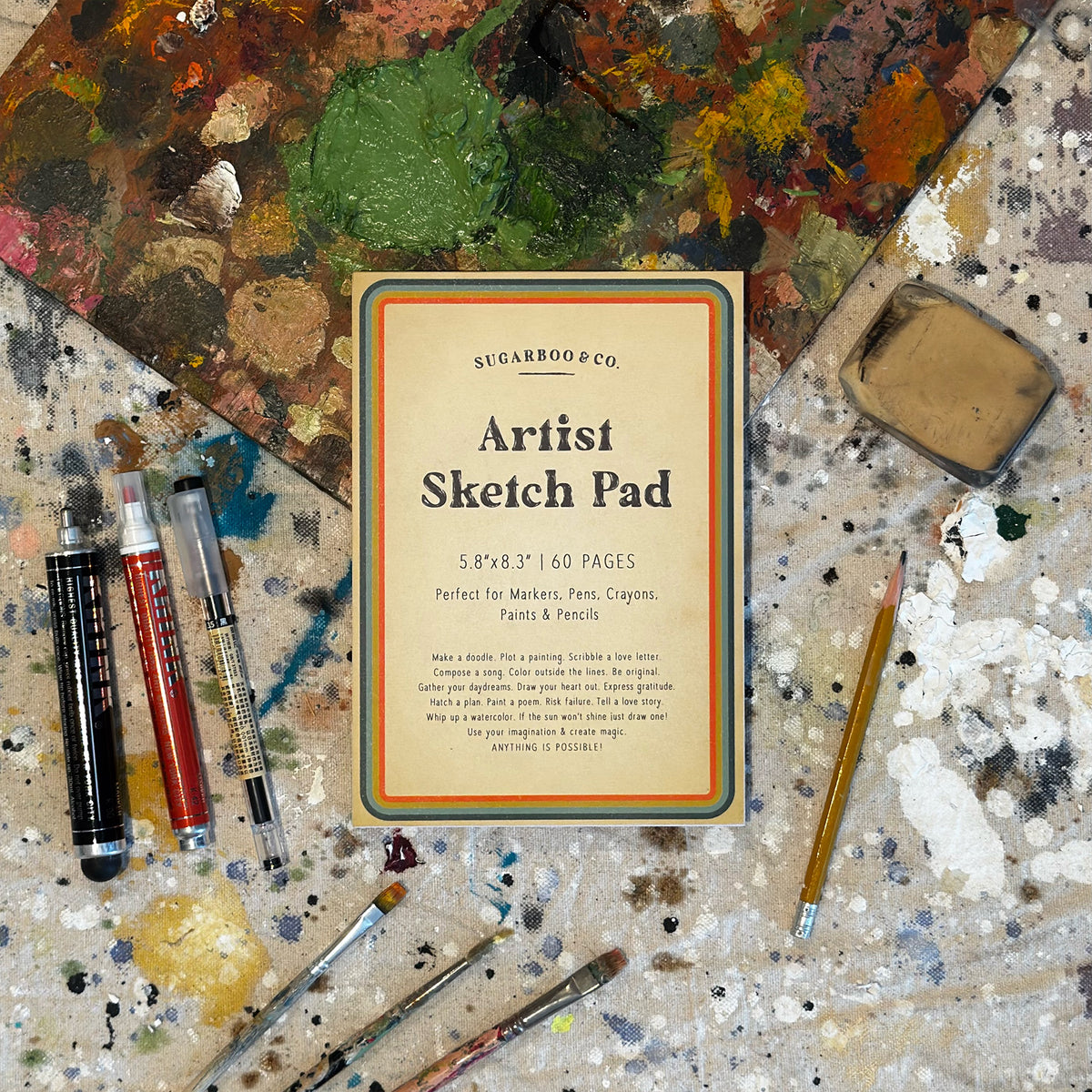 5.8x8.3 Artist Sketch Pad