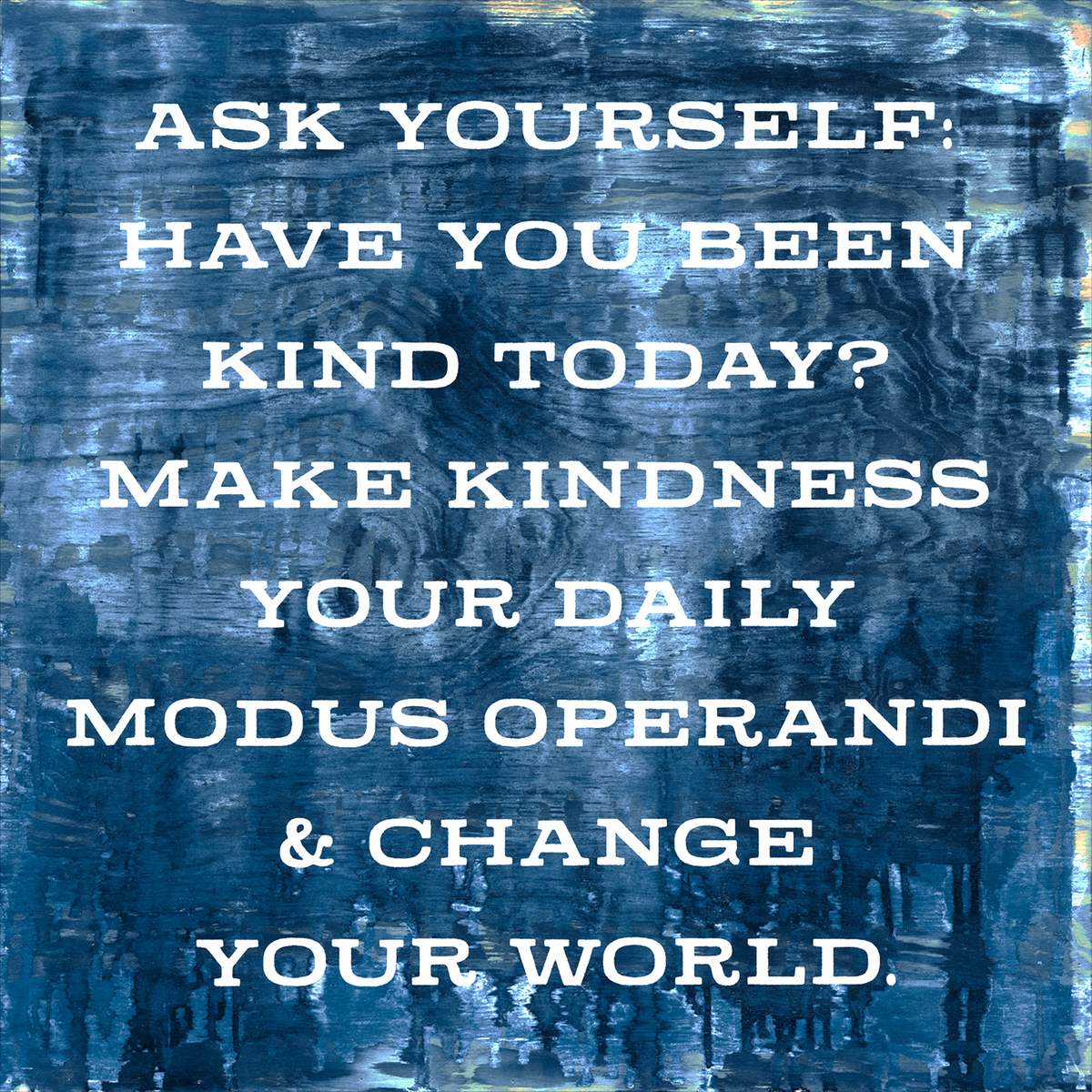 Ask Yourself Art Print