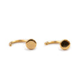 Circle Huggie Earrings