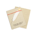 May You Travel Through Life Feather Card
