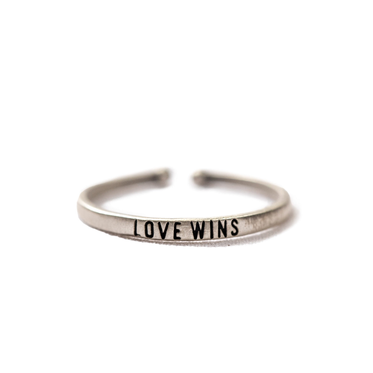 ***Love Wins Stackable Ring